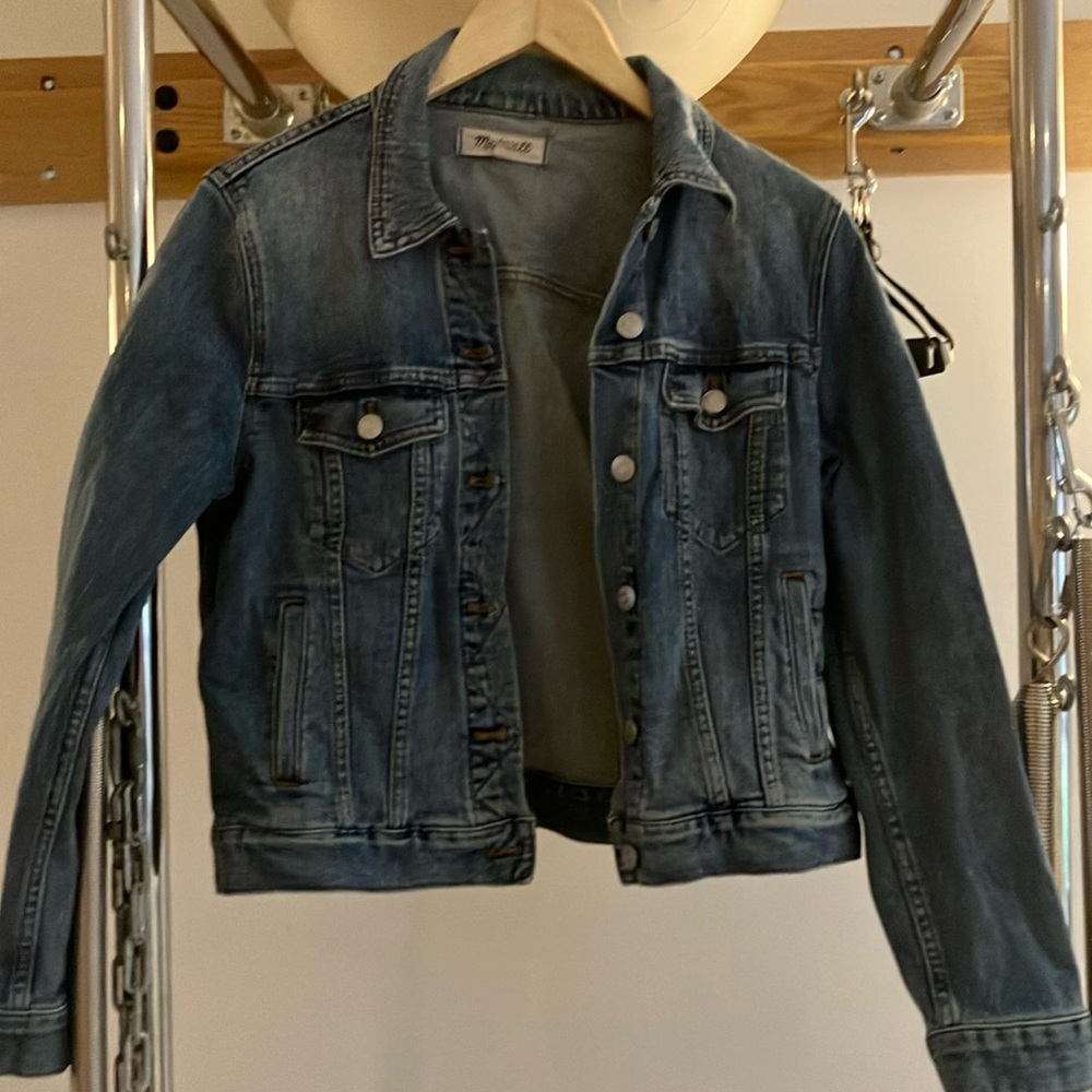 Fitted denim jack Madwell sz M